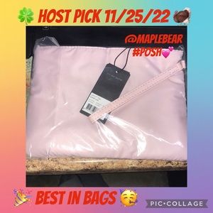 Senz Fay Powder pink cosmetic/mini bag/clutch 🍒